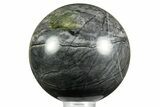 Polished Picasso Marble Sphere - Utah #371145-1